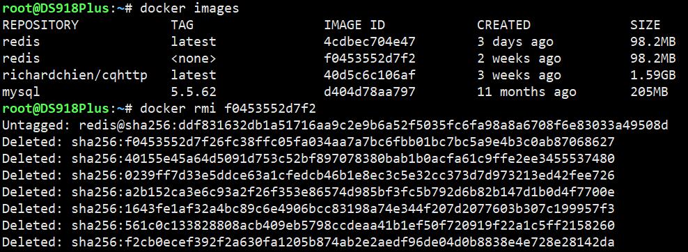 Viewing and deleting images